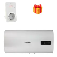 Водонагрівач електричний Thermo Alliance 50 л плаский горизонтальний, мокрий ТЕН 2 кВт (0,8+1,2) DT50H20G(PD)
