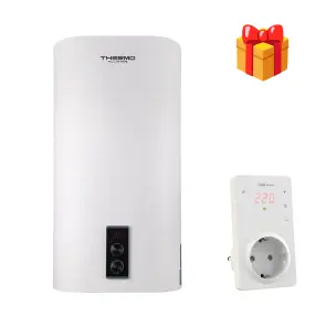 Водонагрівач електричний Thermo Alliance 80 л плаский вертикальний, мокрий ТЕН 2 кВт (0,8+1,2) DT80V20G(PD)/2 №1