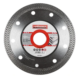 Диск алмазный EXTRA CERAMICS 125x1,4x22,23 (HAISSER) 4212611 №1