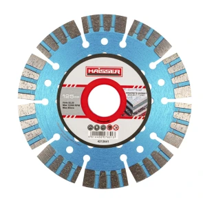 Диск алмазний Segment/Turbo CONCRETE EXPERT 125x2,4x12x22,23 (HAISSER) №1