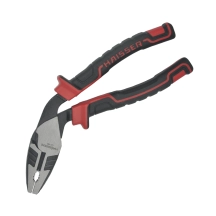 (41184) Плоскогубцы 190мм изогнутые Cr-Ni Blacken Polished 50%SAVE POWER HAISSER