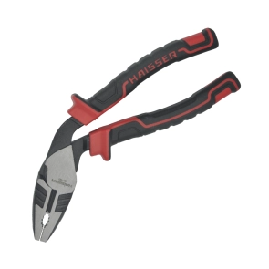 (41184) Плоскогубцы 190мм изогнутые Cr-Ni Blacken Polished 50%SAVE POWER HAISSER №1