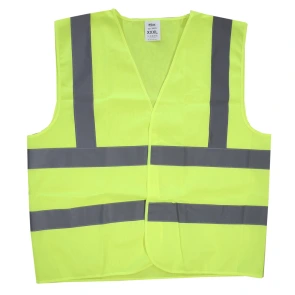 (50023) Жилет сигнальный 120 г/м2 (70х64 см) XXXL, желтый WERK №1