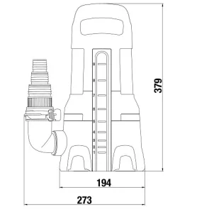 Насос для грязной воды GARDENA 20000 Aquasensor №8