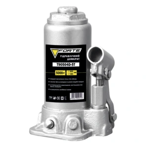 Домкрат пляшковий - T90504D-5T (FORTE) №1