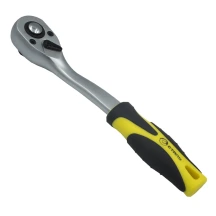 (70137) Ключ-тріскачка 1/2" 72 зуба PROFI з підвіскою new СТАЛЬ