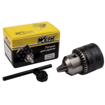 Патрон для дрели с ключом - 1/2''-20UNF, 1.5-13мм (WERK)
