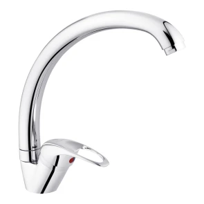 Комплект Кухонна мийка Kroner KRP Satin - 490 (0.6 мм)+Змішувач для кухні Agua Leon - C032 №3