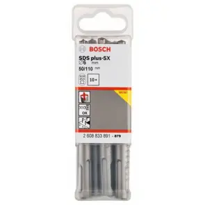 Бур Bosch SDS-Plus 5X (6×50×110 мм, 10 шт.) (2608833891) №2