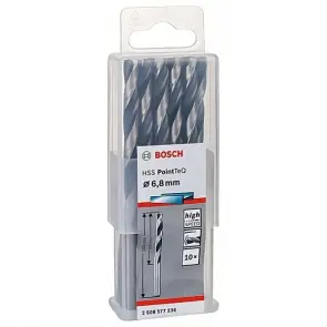 Спиральное сверло Bosch HSS-PointTeQ (6.8×69×109 мм, 10 шт.) (2608577236) №2