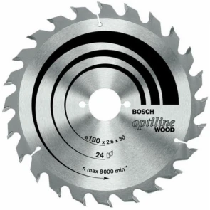 Пиляльний диск Bosch Optiline Wood (190х30х48Т) (2608640617) №1