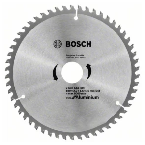 Пильный диск Bosch Eco for Aluminium (190х30х54T) (2608644389) №1
