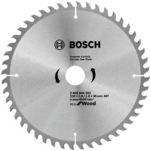 Пиляльний диск Bosch Optiline Wood ECO (230х30х48Т) (2608644382) №1