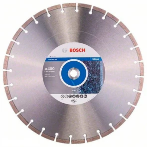 Отрезной алмазный диск по камню Bosch Professional for Stone (400х20/25.4 мм) (2608602604) №1