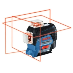 Линейный лазерный нивелир Bosch GLL 3-80 C Professional + BM1 + L-Boxx 136 (12 В, 2 А*ч, 120 м) (0601063R02) №3