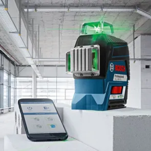 Лазерный нивелир Bosch GLL 3-80 CG + тримач BM1 + акумулятор + L-Boxx (0601063T00) №5