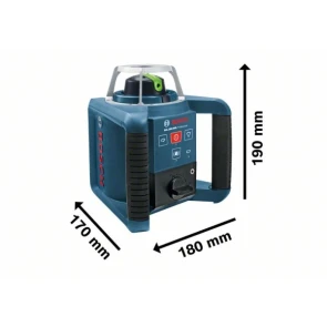 Ротаційний нівелір Bosch GRL 300 HVG (300 м) (0601061701) №5