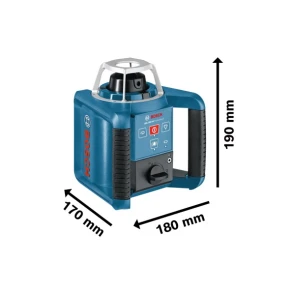 Ротационный лазерный нивелир Bosch GRL 300 HV+LR1+RC1 (300 м) (0601061501) №4