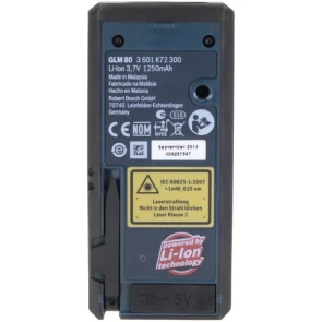 Далекомір лазерний Bosch GLM 80 Professional + шина R60 (80 м) (0601072301) №4