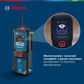 Лазерний далекомір Bosch Professional GLM 25-23 (25 м) (0601072W00) №7