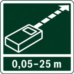 Лазерний далекомір Bosch PLR 25 New (0.05-25 м) (0603672521) №5