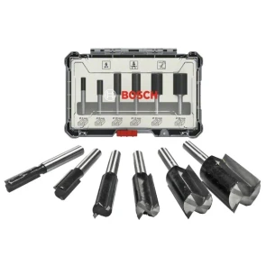 Набор пазовых фрез Bosch (8 мм, 6 шт.) (2607017466) №1
