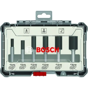 Набор пазовых фрез Bosch (8 мм, 6 шт.) (2607017466) №2