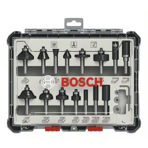 Набор комбинированных фрез Bosch (8 мм, 15 шт.) (2607017472) №2