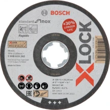 Круг отрезной Bosch A60 Standard for Inox (125х1х22.23 мм) (2608619267)