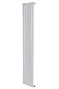 Дизайнерський вертикальний радіатор опалення ARTTIDESIGN Livorno 5/1600/340/50 білий матовий №1