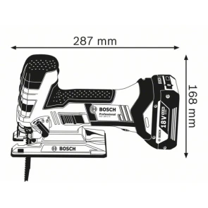 Акумуляторний лобзик Bosch GST 18 V-LI S (18 В, без АКБ) (06015A5100) №6