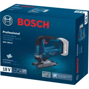 Акумуляторний лобзик Bosch Professional GST 185-LI (18 В, 4 А*год, 3500 об./хв) (06015B3023) №6