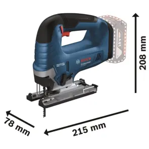 Акумуляторний лобзик Bosch Professional GST 185-LI (18 В, 4 А*год, 3500 об./хв) (06015B3023) №7