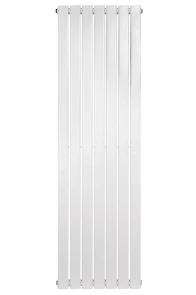 Вертикальный дизайнерский радиатор отопления ARTTIDESIGN Livorno II 7/1800/476/50 белый матовый №6