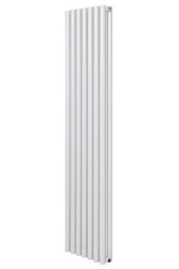 Вертикальный дизайнерский радиатор отопления ARTTIDESIGN Matera II 7/1800/413/50 белый матовый №1