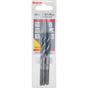 Набір з свердел по бетону Bosch CYL-5 (3 шт.) (2608588164) №2