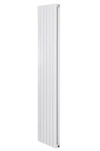 Вертикальный дизайнерский радиатор отопления ARTTIDESIGN Terni II 6/1800/354/50 белый матовий