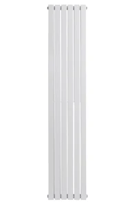 Вертикальный дизайнерский радиатор отопления ARTTIDESIGN Terni II 6/1800/354/50 белый матовий №6