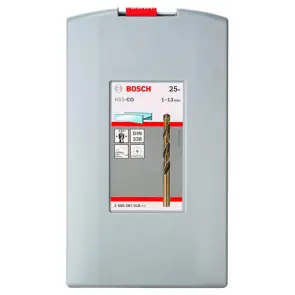 Набір свердел по металу Bosch ProBox HSS-Co (25 шт.) (2608587018) №2