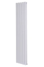 Дизайнерский вертикальный радиатор отопления ARTTIDESIGN Livorno II 5/1600/340/50 белый матовый