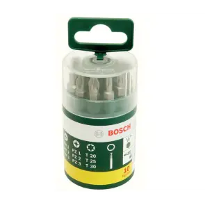 Набір біт Bosch (9 шт. + універсальний тримач) (2607019452) №2
