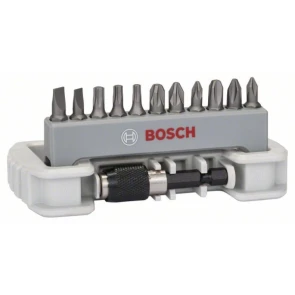 Набір біт Bosch Extra-Hart Compact (25 мм, 11 шт. + бітотримач) (2608522130) №1