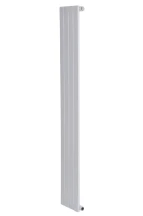Вертикальный дизайнерский радиатор отопления ARTTIDESIGN Terni 4/1500/236/50 белый матовий