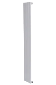 Вертикальный дизайнерский радиатор отопления ARTTIDESIGN Terni 4/1500/236/50 белый матовий №1