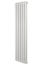 Вертикальный дизайнерский радиатор отопления ARTTIDESIGN Verona 6/1800/440 белый матовый