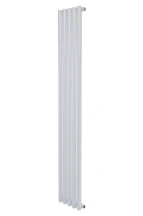 Вертикальный дизайнерский радиатор отопления ARTTIDESIGN Matera 5/1800/295/50 белый матовий