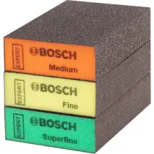 Губка шлифовальная Bosch Expert S471 Standard (69x97x26 мм, M, F, SF, 3 шт.) (2608901175)