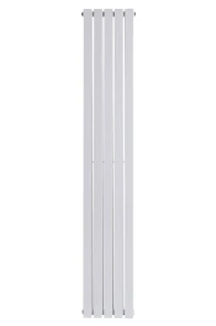 Вертикальный дизайнерский радиатор отопления ARTTIDESIGN Terni II 5/1800/295/50 белый матовый №5