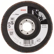 Лепестковый Круг шлифовочный Bosch Best for Inox (125 мм, P80) (2608607640)