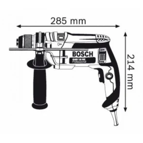 Дриль ударний Bosch GSB 16 RE (750 Вт, 13 мм) + набір сверл Robust Line CYL-9 MultiConstruction (7 шт.) (0615990L2N) №16